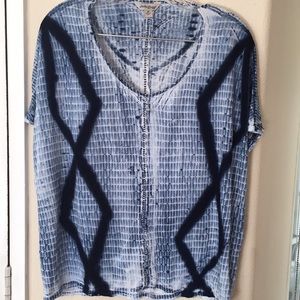 Lucky Brand ladies short sleeve top SZ M  GUC